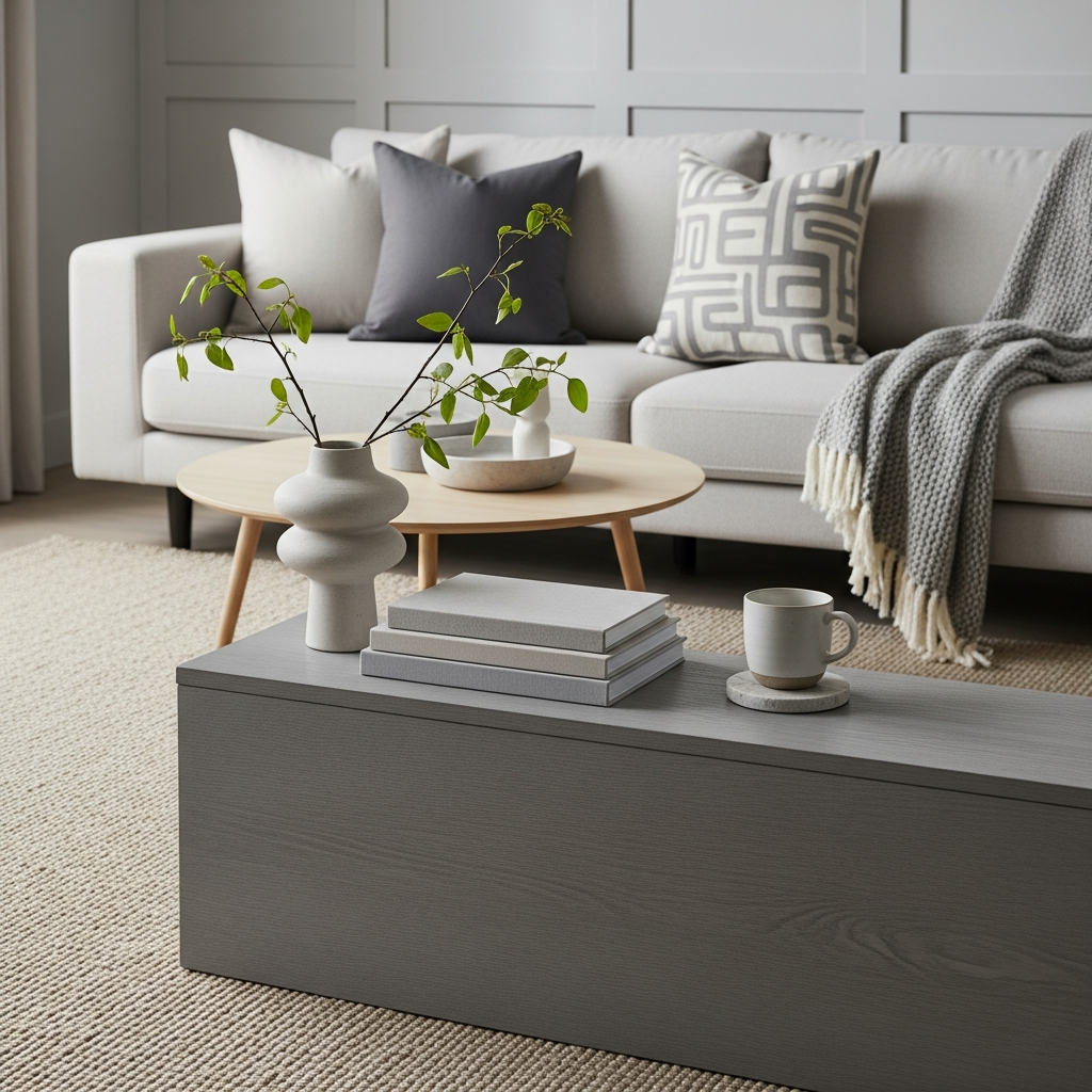 Meuble bois gris contemporain salon : guide complet pour bien choisir