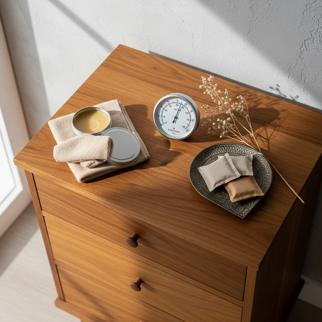 Comment préserver bois meuble contre humidité infiltration