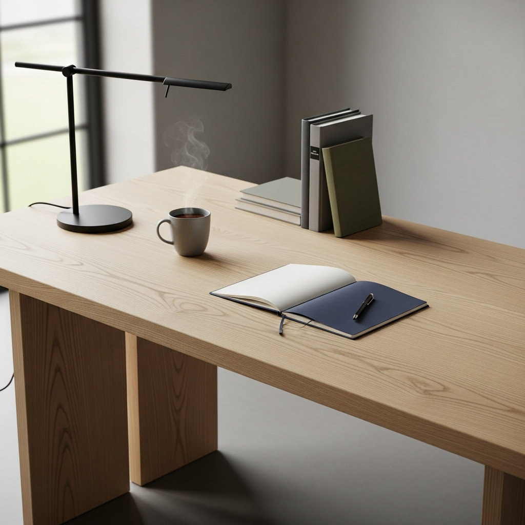 Bureau bois massif design moderne