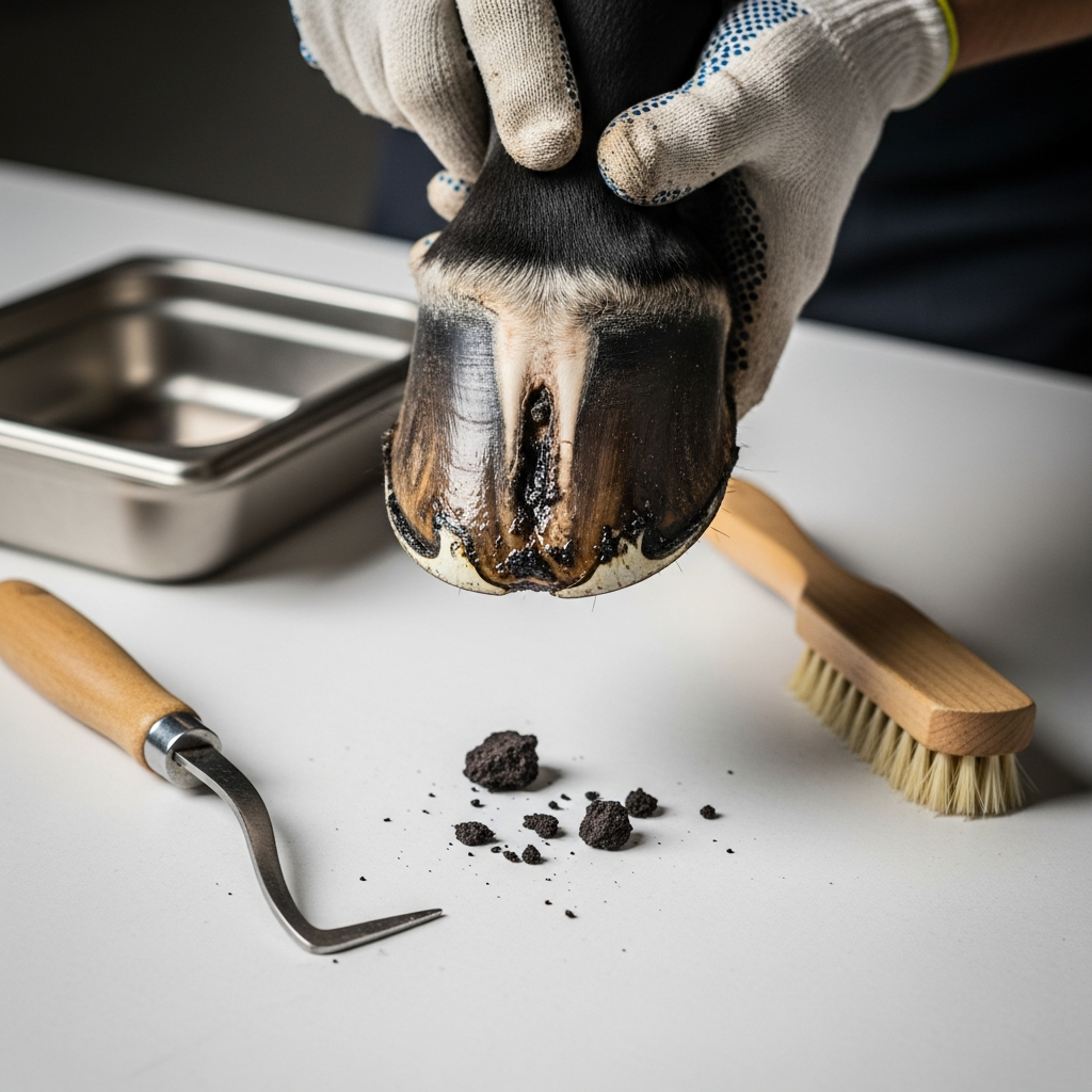 Comment reconnaître une infection sabot cheval et la traiter efficacement