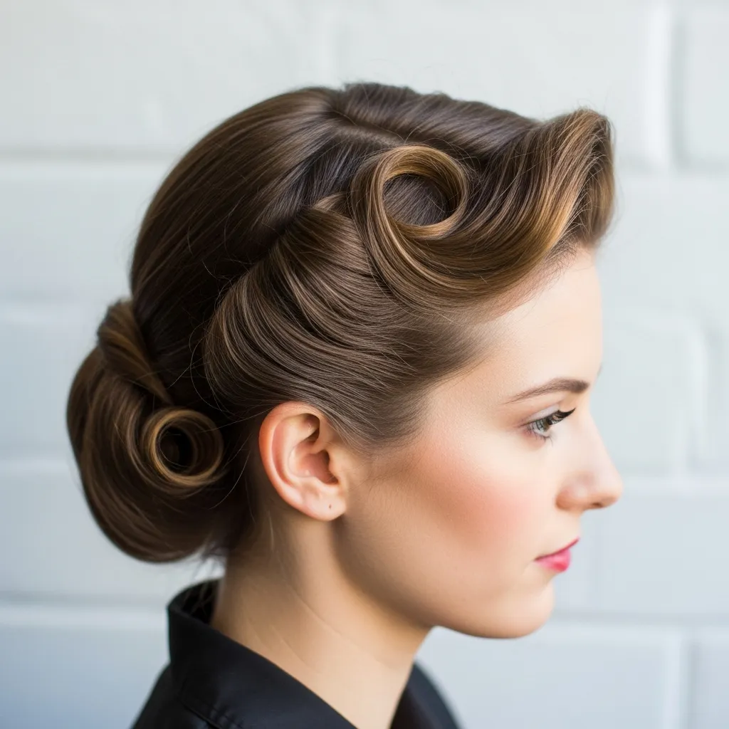 Coiffure vintage facile : guide pratique pour débuter