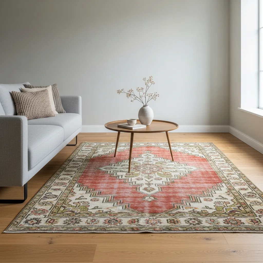 Comment choisir un tapis vintage pour son salon