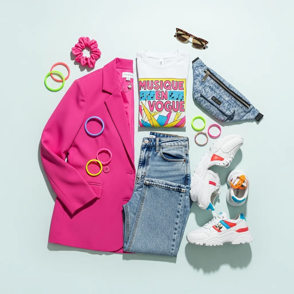 Comment s&rsquo;habiller année 80 en 5 étape