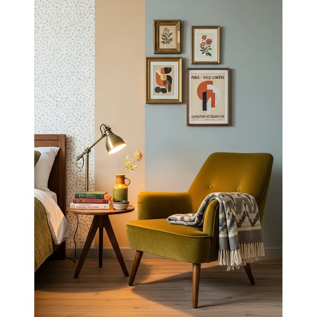 Décoration chambre vintage : créer une ambiance rétro