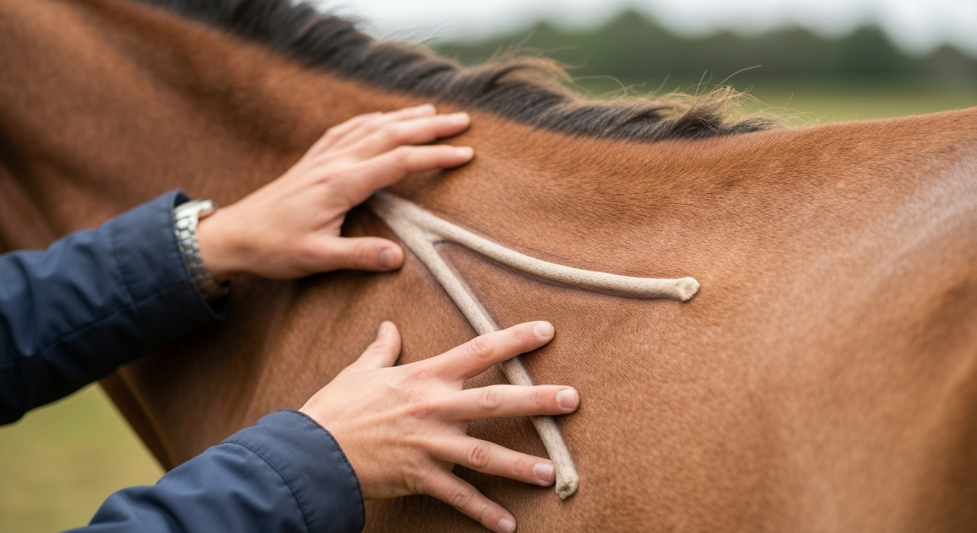 Anatomie du cheval : squelette, muscles et repères