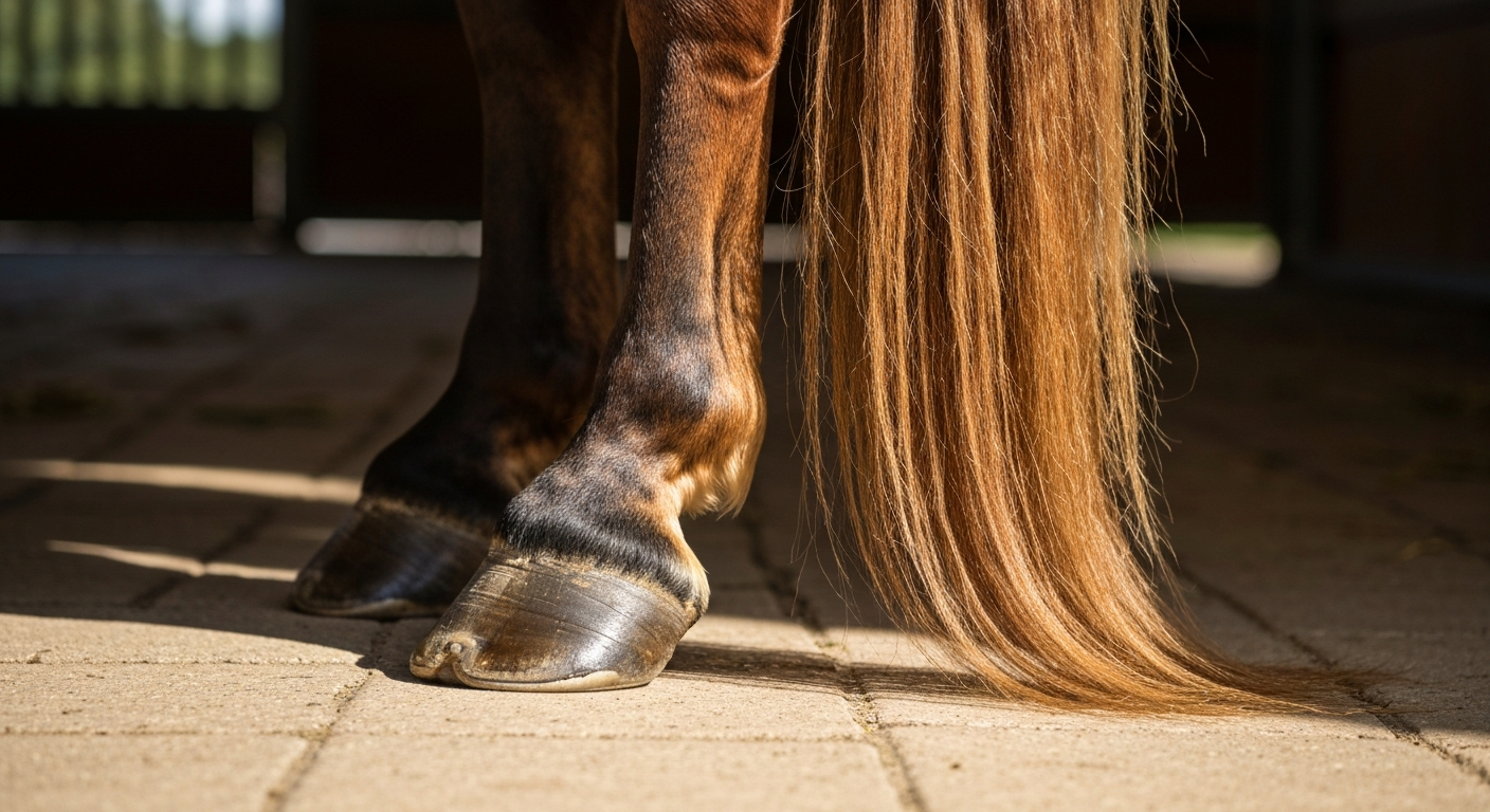 Biotine pour cheval : effets sur sabots et crins, dosage
