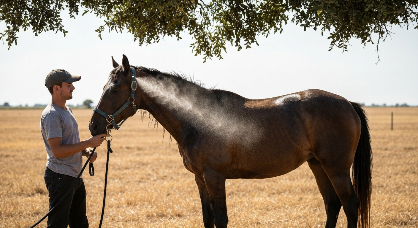 Cheval et canicule : comment protéger son cheval de la chaleur