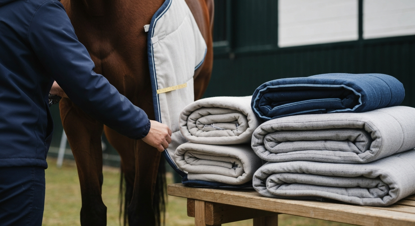 Couverture pour cheval : laquelle choisir et à quelle taille