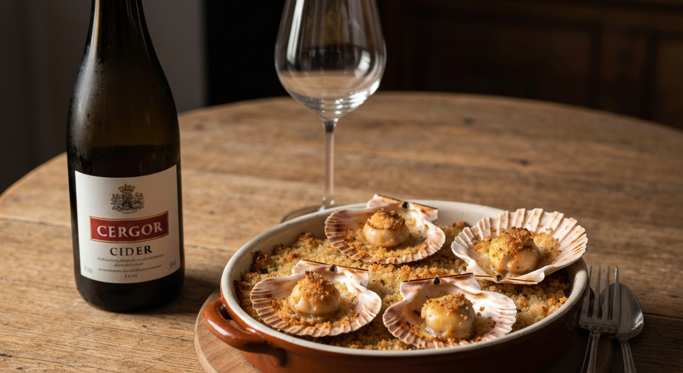 Coquilles saint-jacques à la bretonne : la recette traditionnelle complète