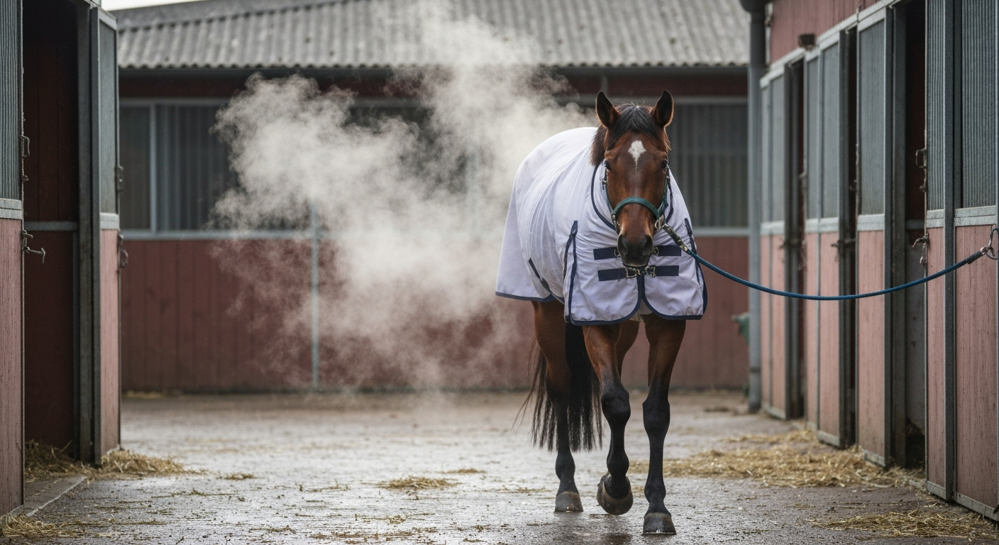 Couvre-reins pour cheval : séchant, polaire ou imperméable