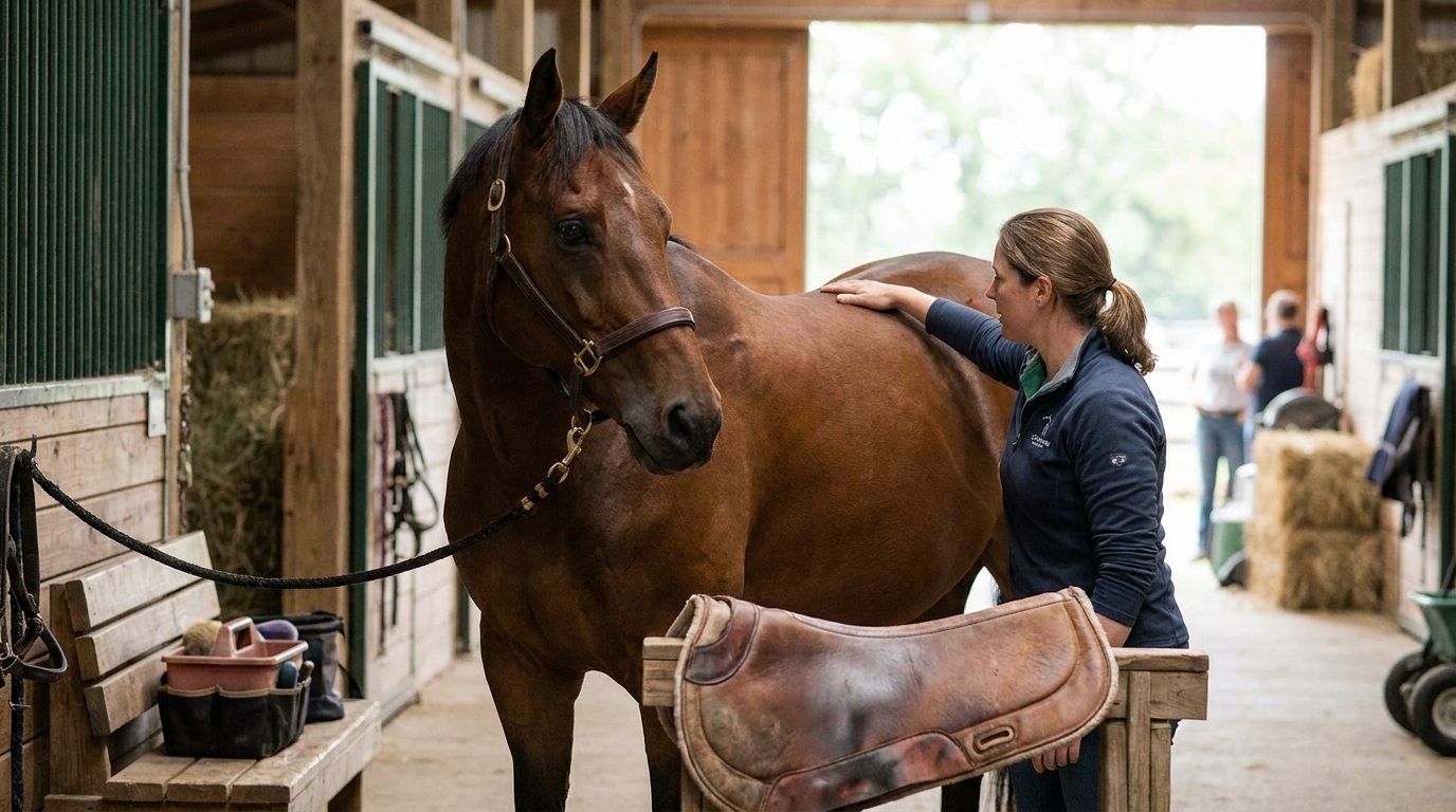 Dorsalgies chez le cheval : reconnaître et soulager le mal de dos