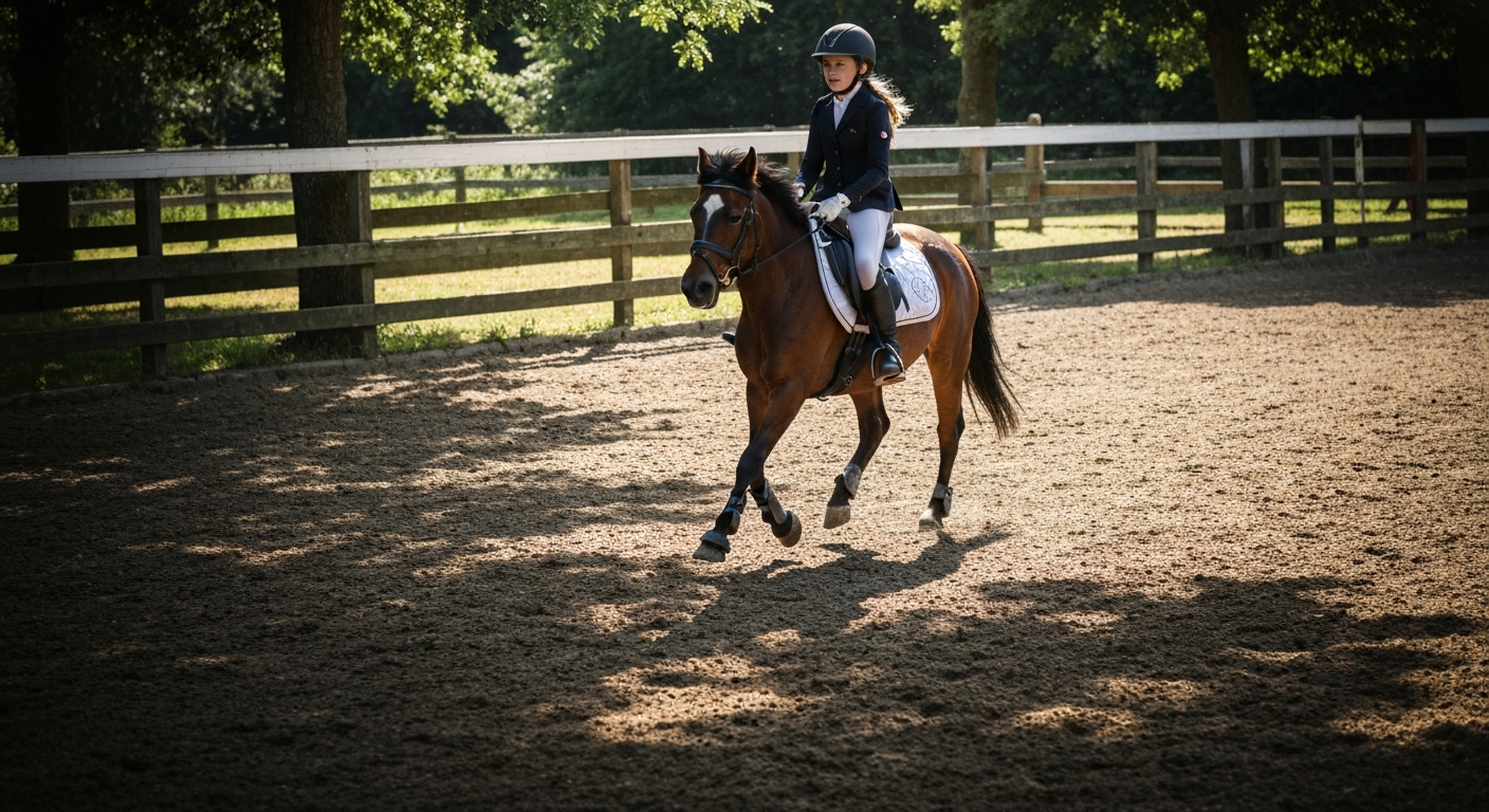 Équitation enfant 7 ans progression niveau : le guide complet pour les parents