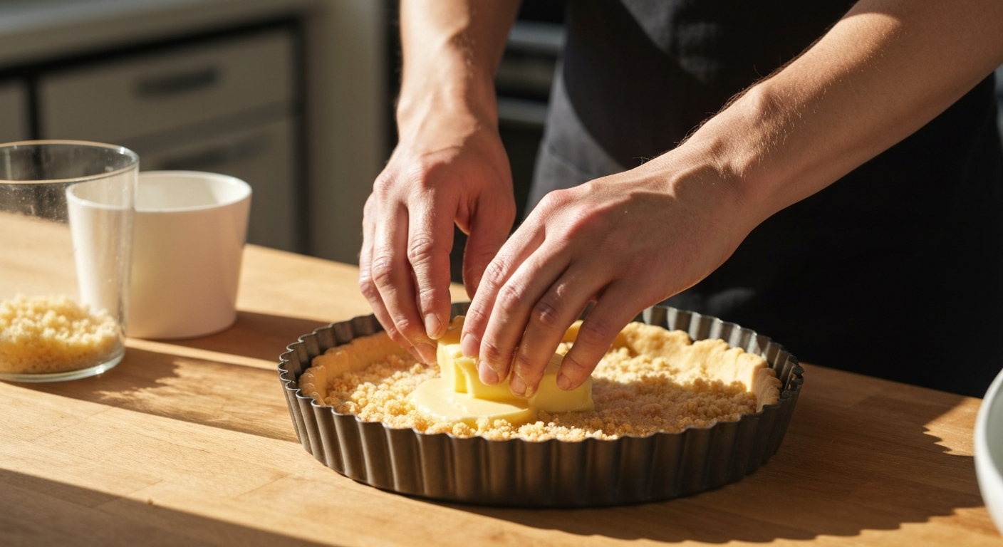Fond de tarte aux palets bretons écrasés : la technique facile