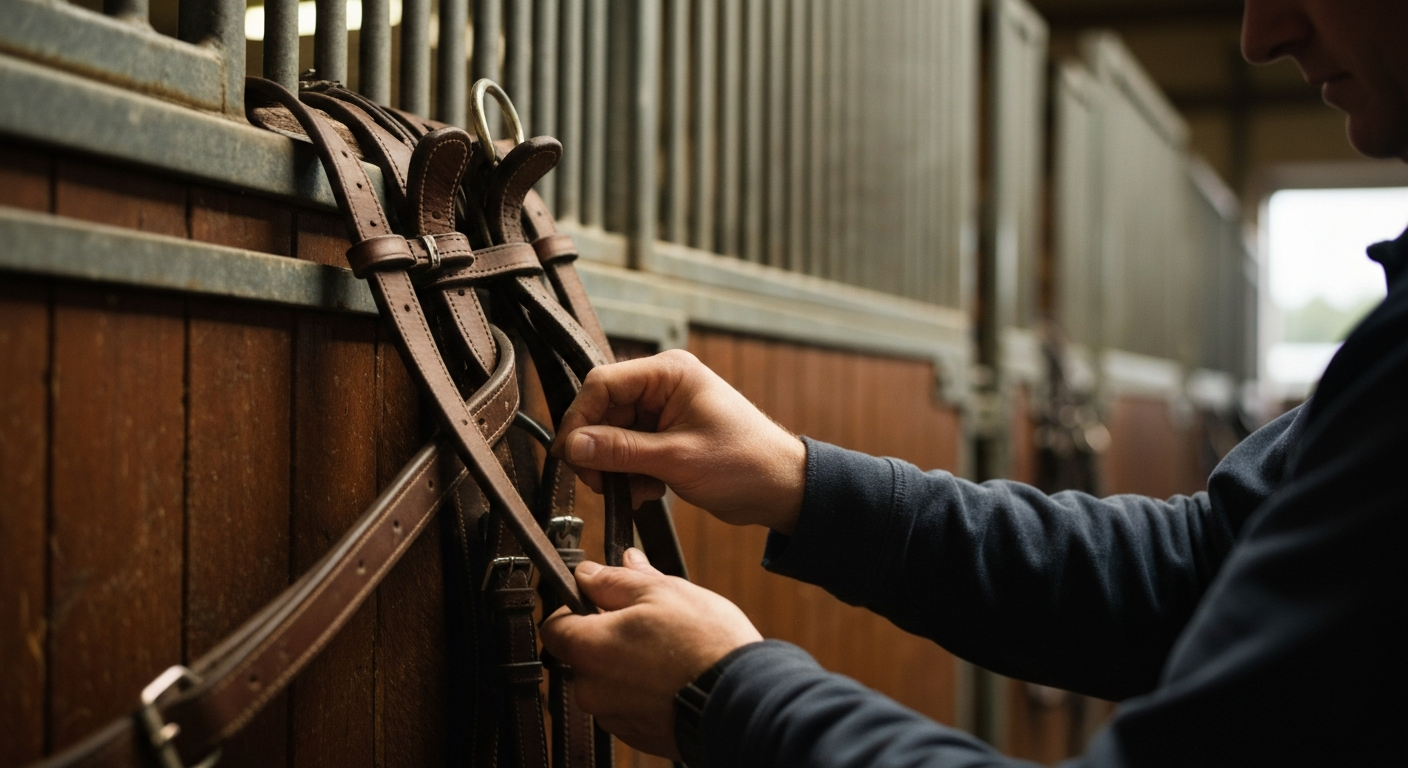 Le harnais d'attelage : composition et réglage du cheval