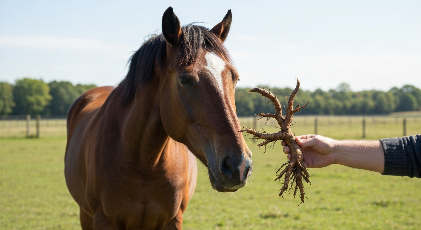 L'harpagophytum pour le cheval : la plante des articulations