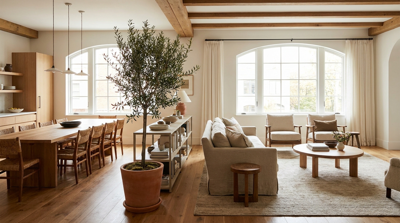 Idées déco pour harmoniser salon et salle à manger