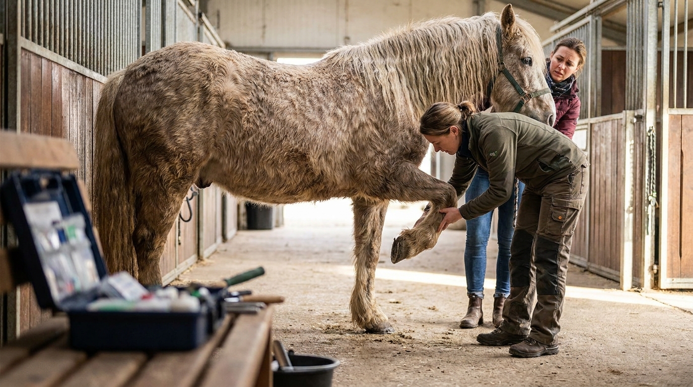 Maladie de Cushing chez le cheval : symptômes, diagnostic et prise en charge