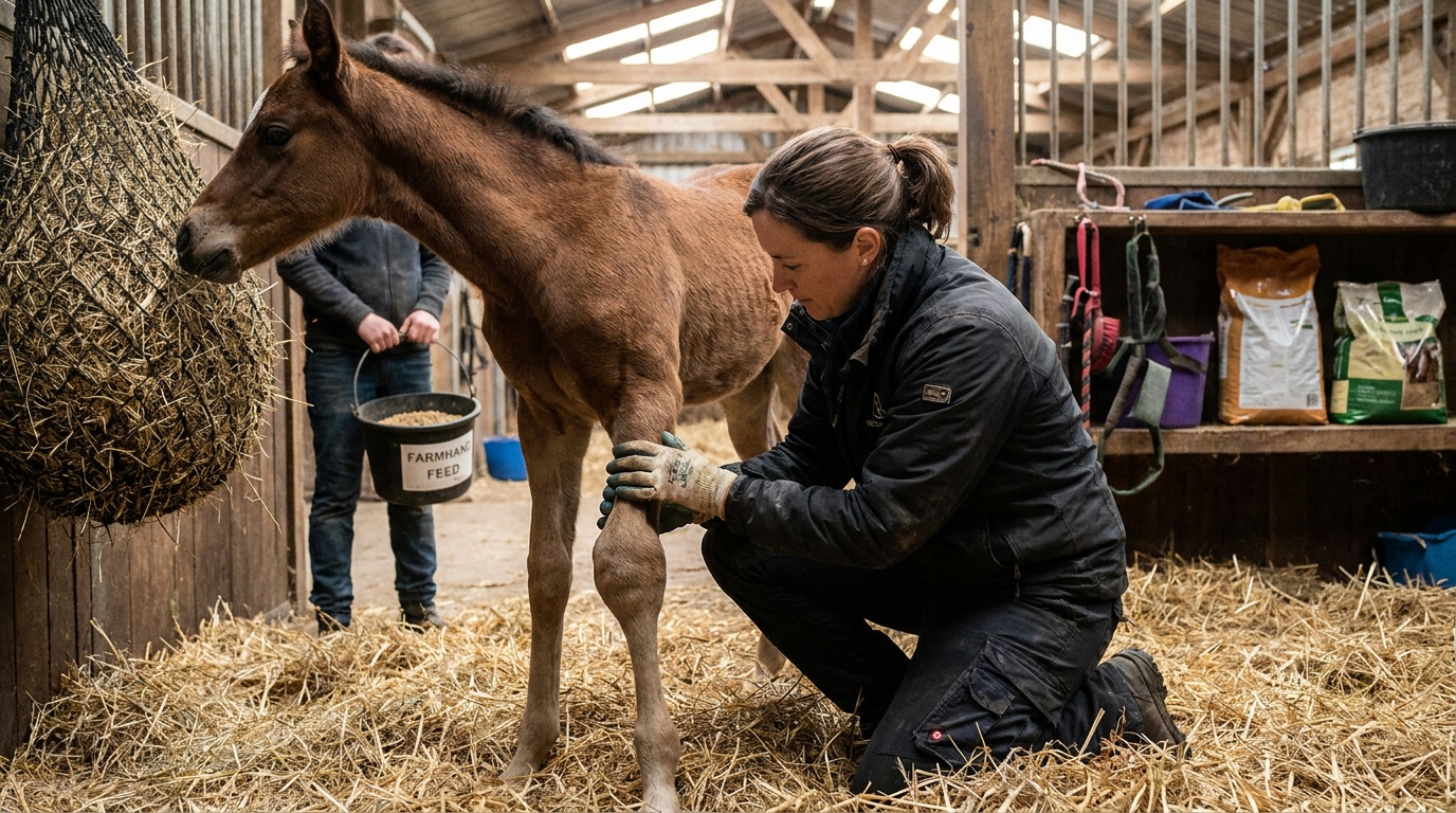 Ostéochondrose (OCD) chez le jeune cheval : comprendre et prévenir