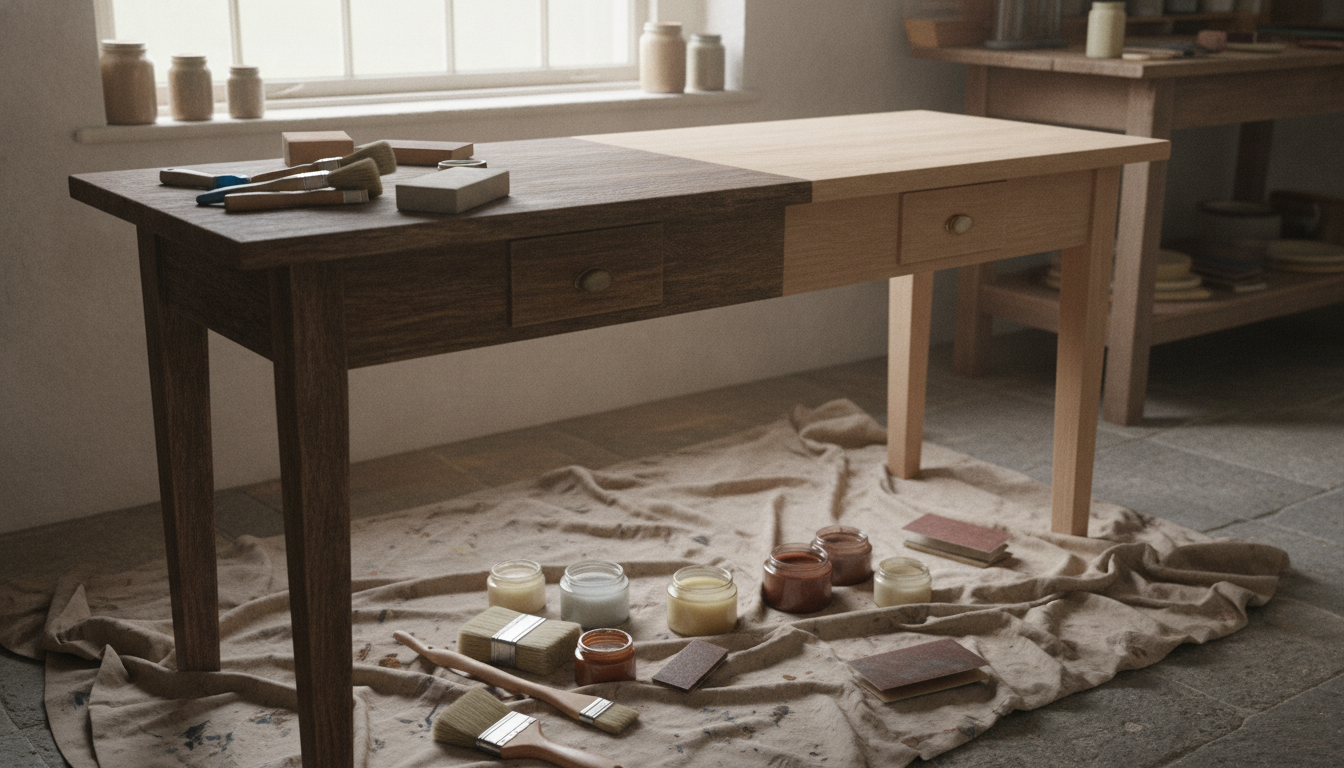 Patiner un meuble en bois : techniques et pas à pas déco