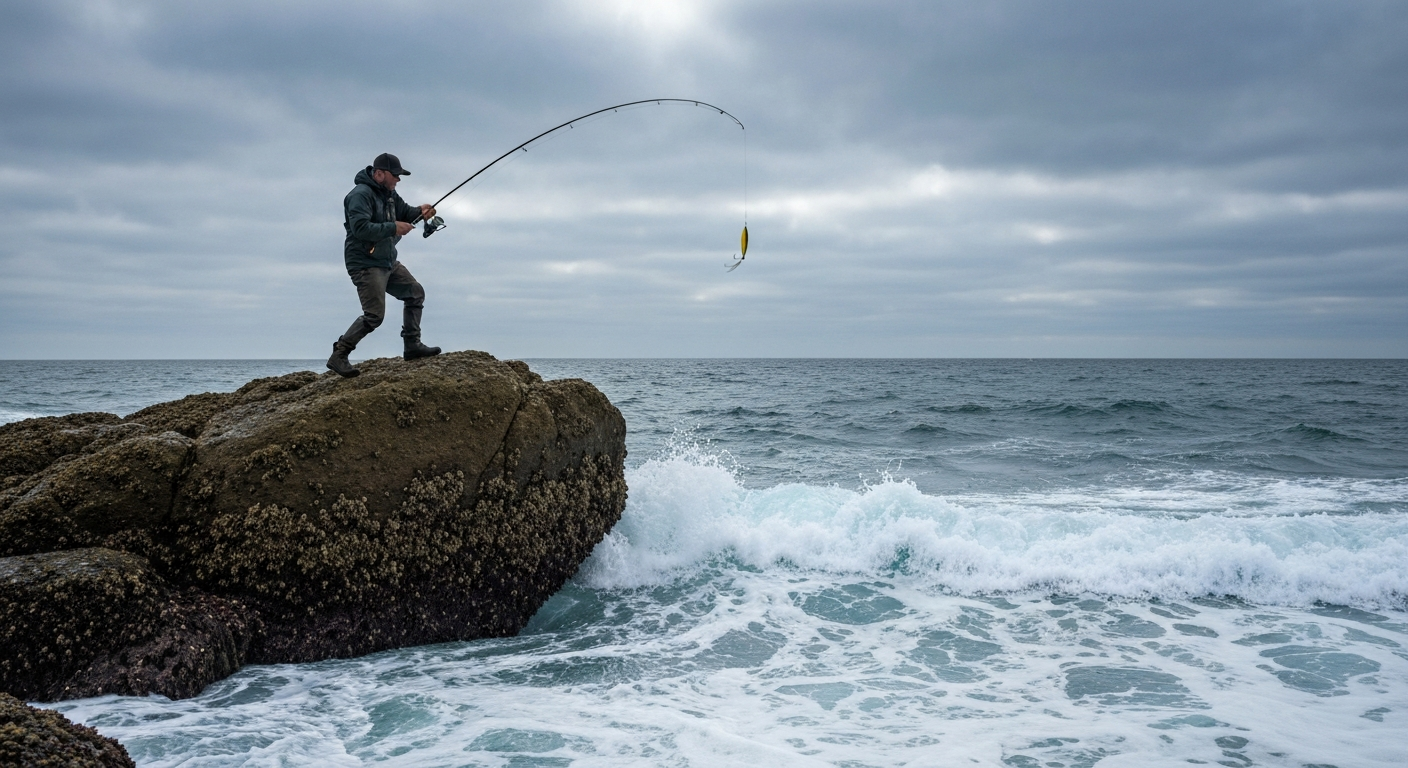 Pêcher le bar en Bretagne : techniques, spots et saisons