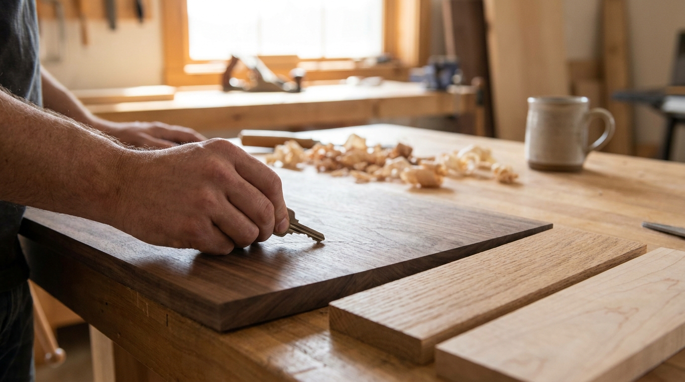 Quel type de bois résiste mieux aux rayures du quotidien