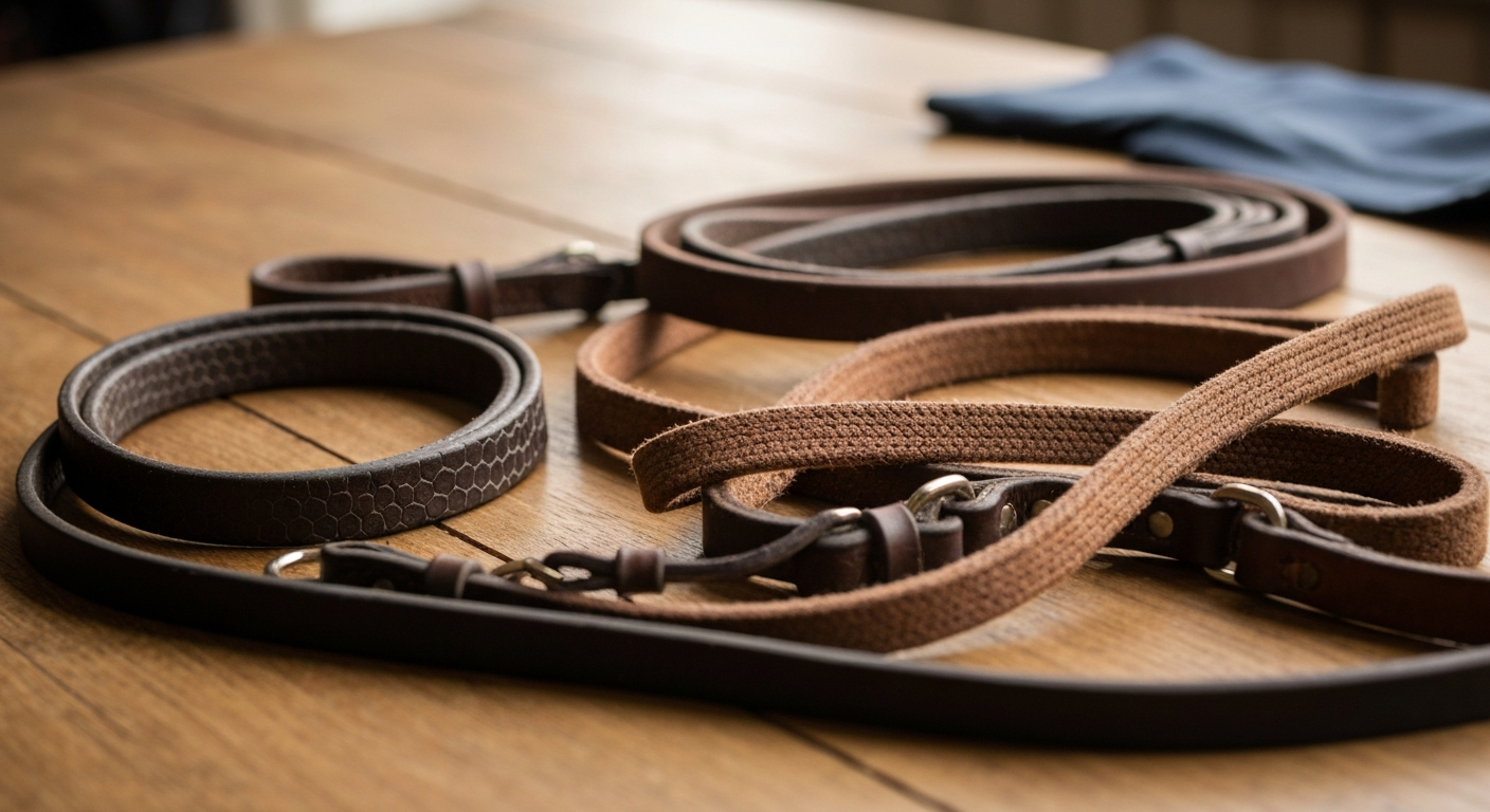Rênes du cheval : types, matières et usages