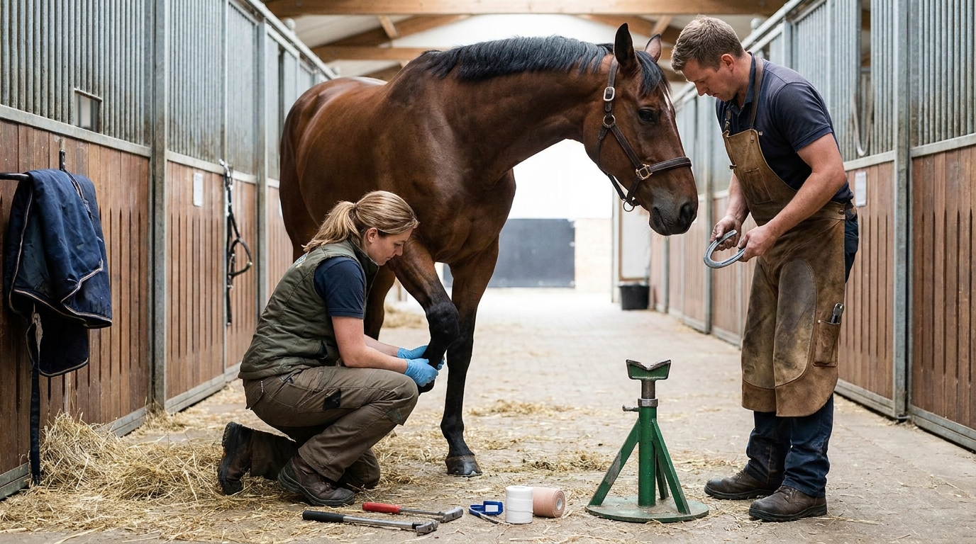 Syndrome naviculaire du cheval : comprendre cette boiterie chronique