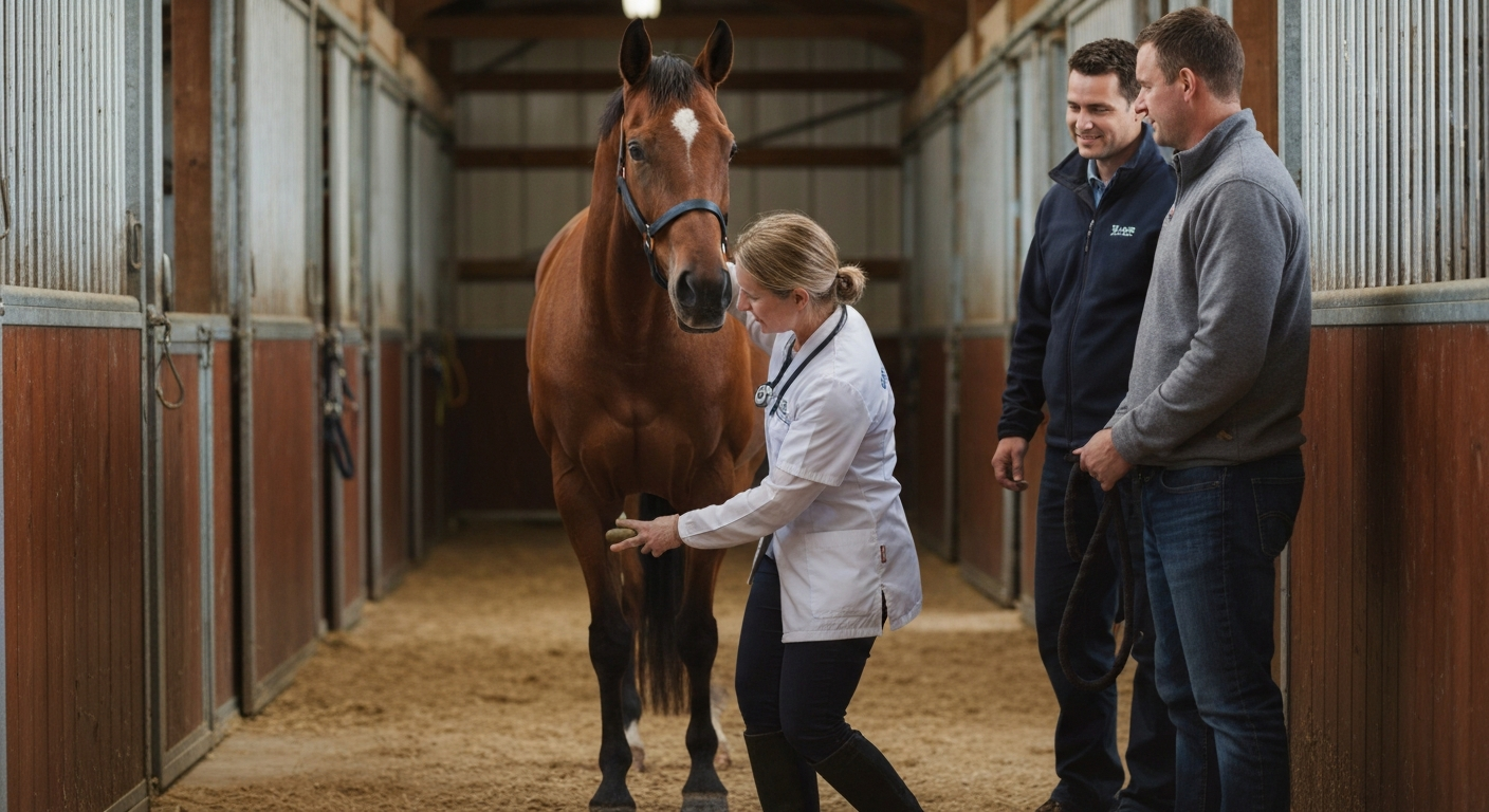 La visite d'achat : faire examiner un cheval avant de l'acheter
