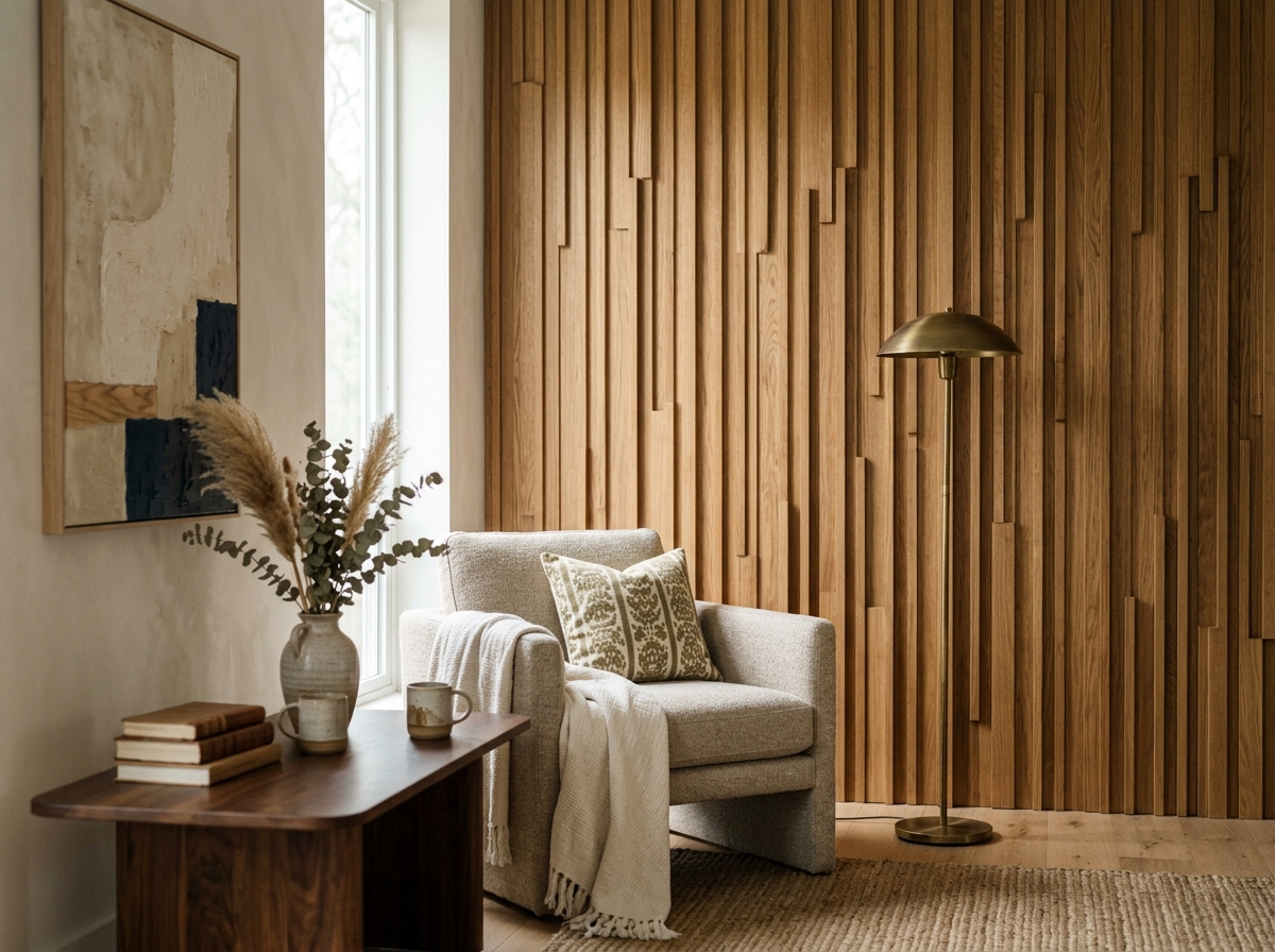 Panneau décoratif bois