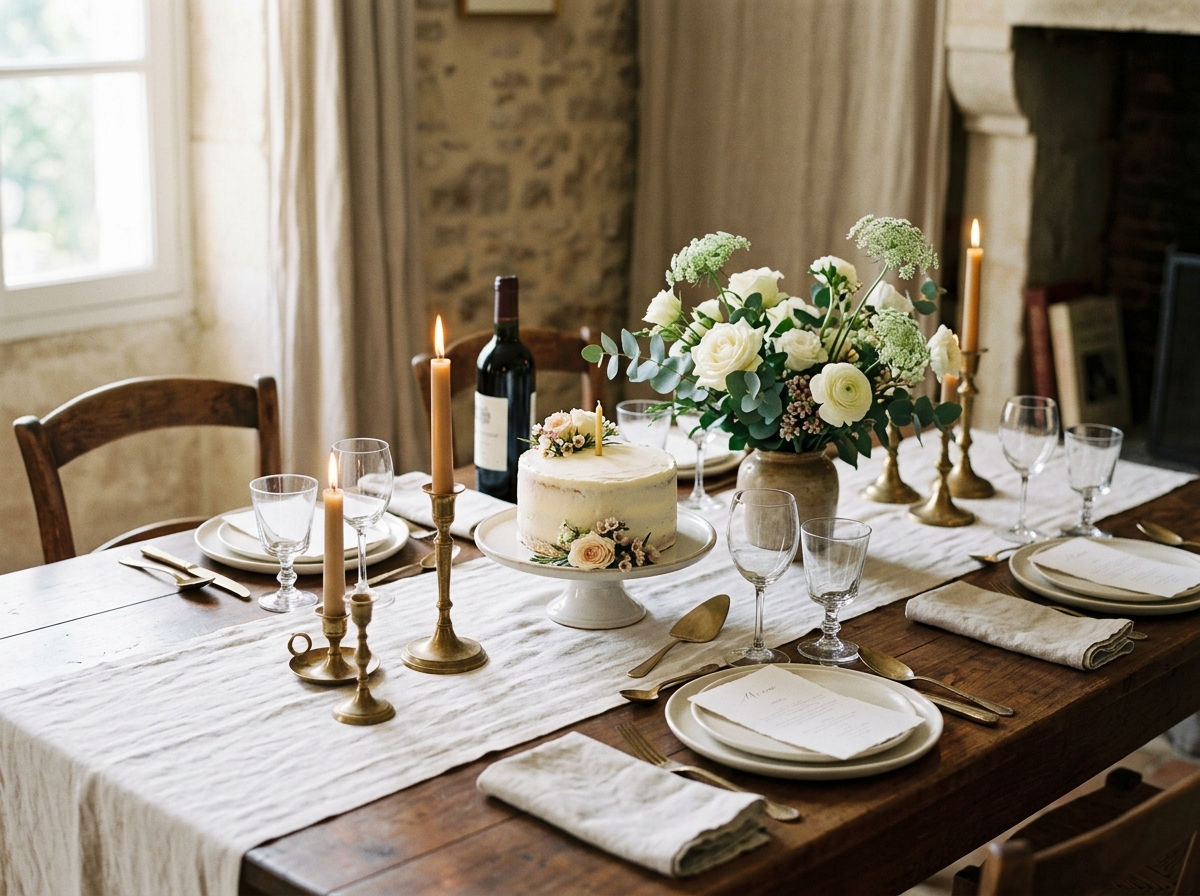 Table d'anniversaire