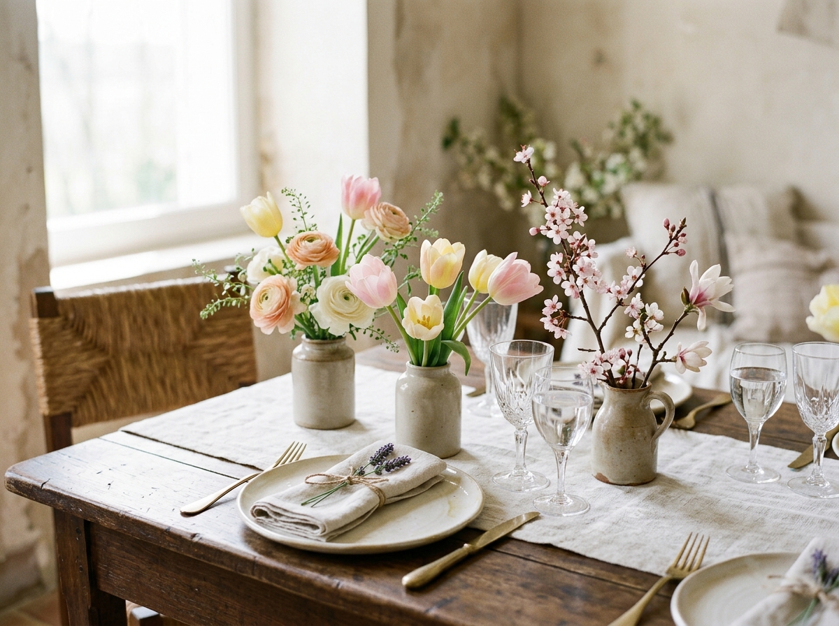 Table de printemps
