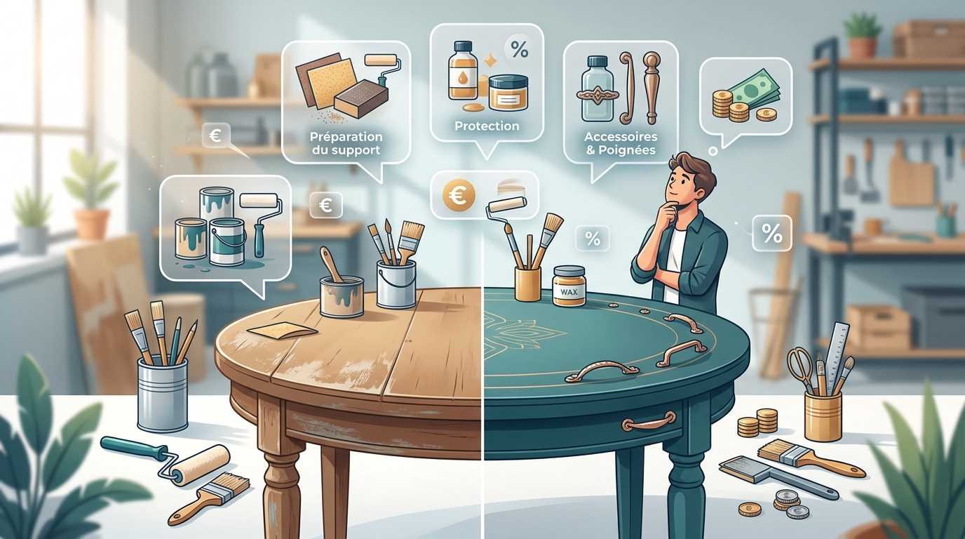 Illustration pour Étape 1 : évaluer l'état de votre table