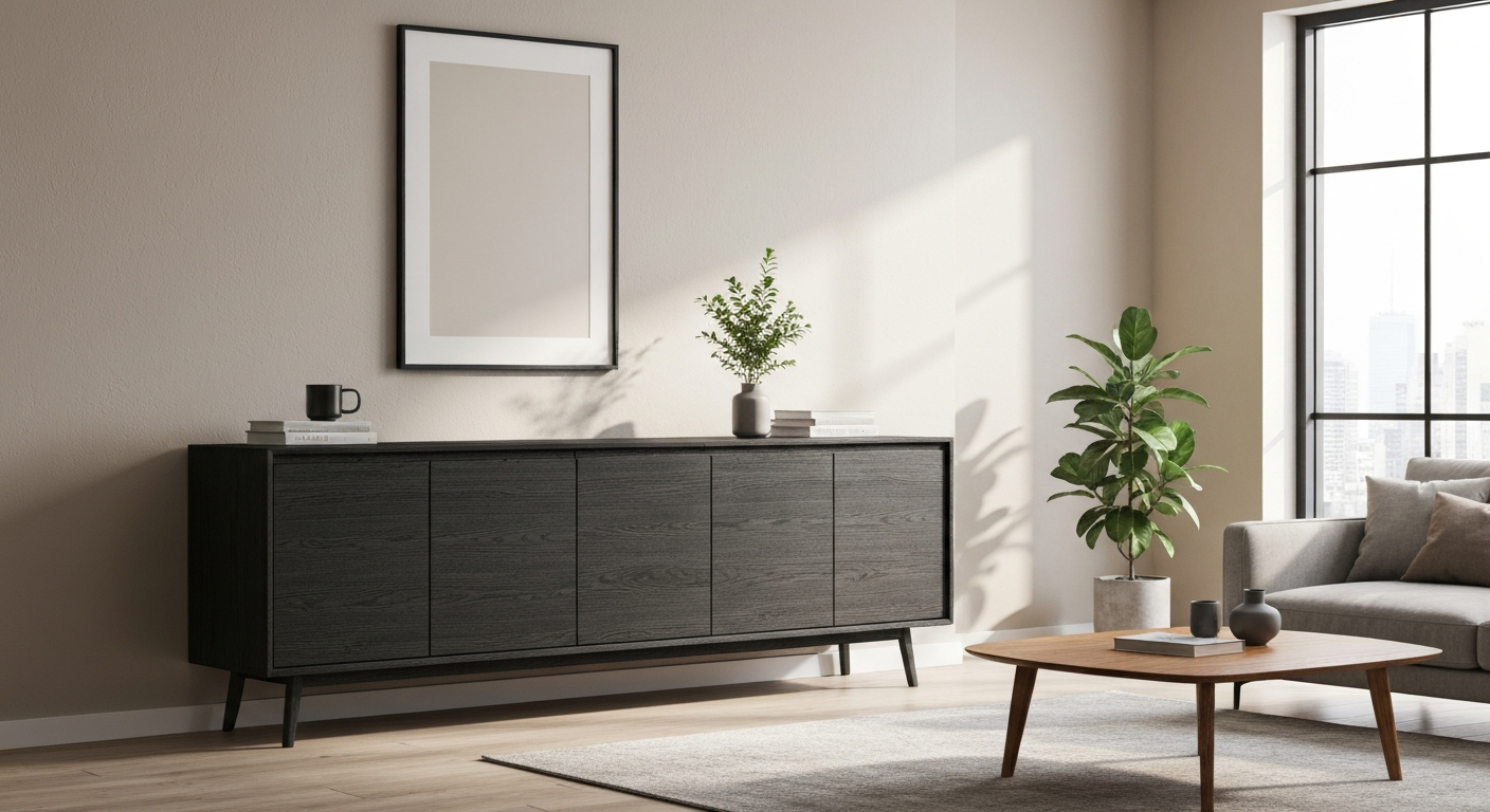 Mobilier bois gris anthracite contemporain : guide complet pour transformer votre intérieur