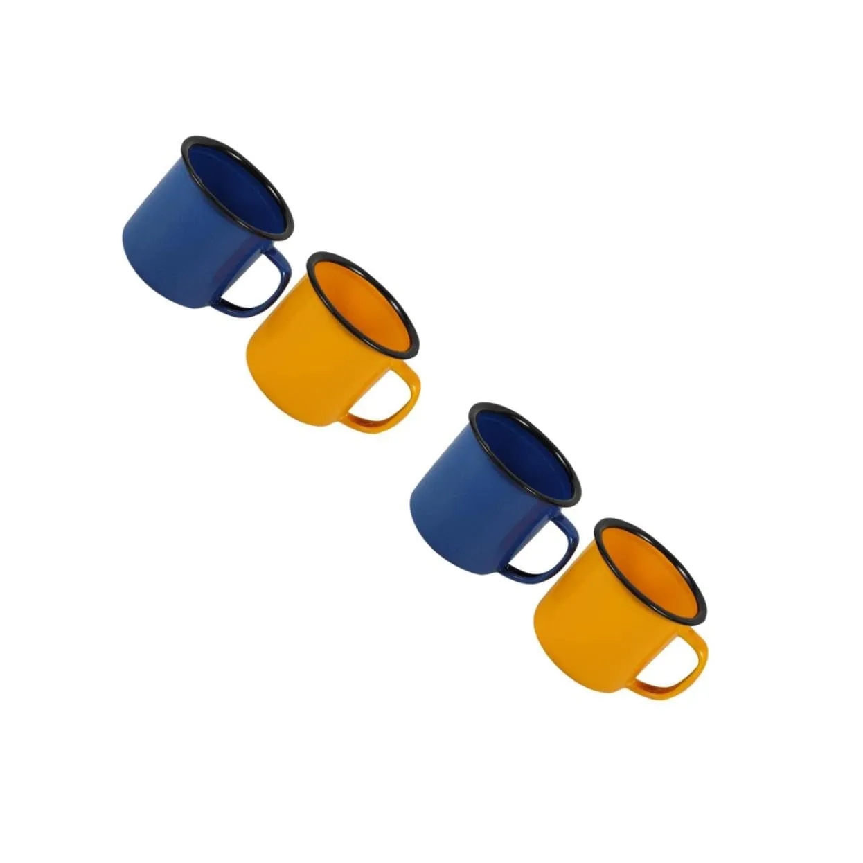 Tasse vintage - Lot de 4 – Veemoon 4pièces Mug verre