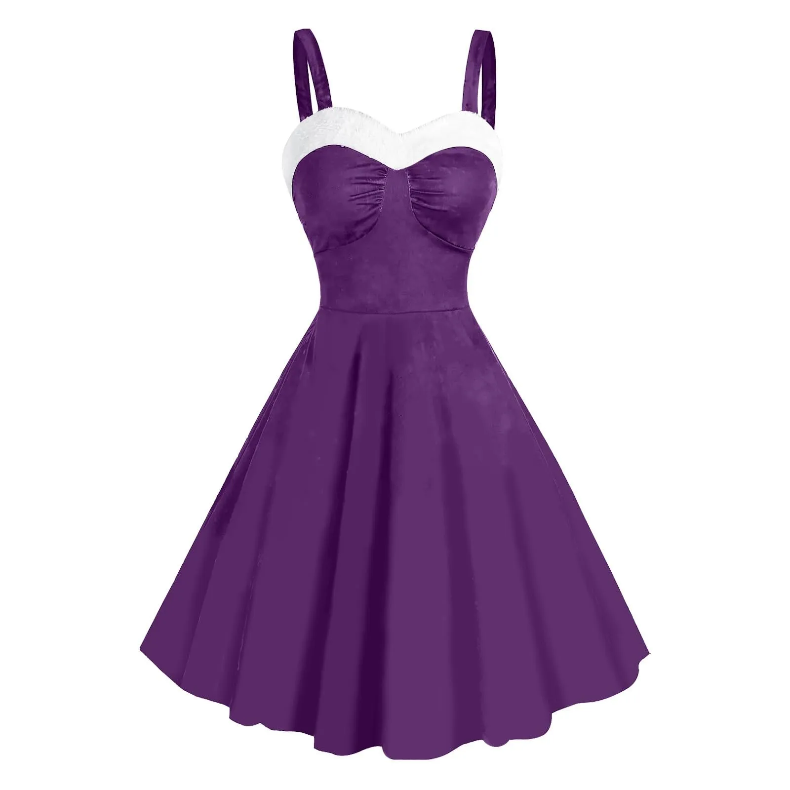 Robe vintage - Robe Midi Pour Femme