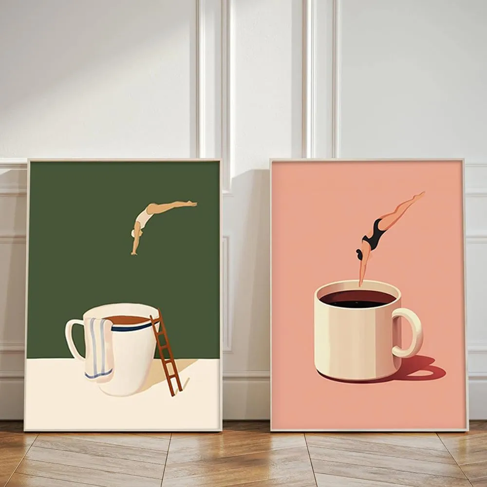 Affiche vintage - Café – 30×40 cm