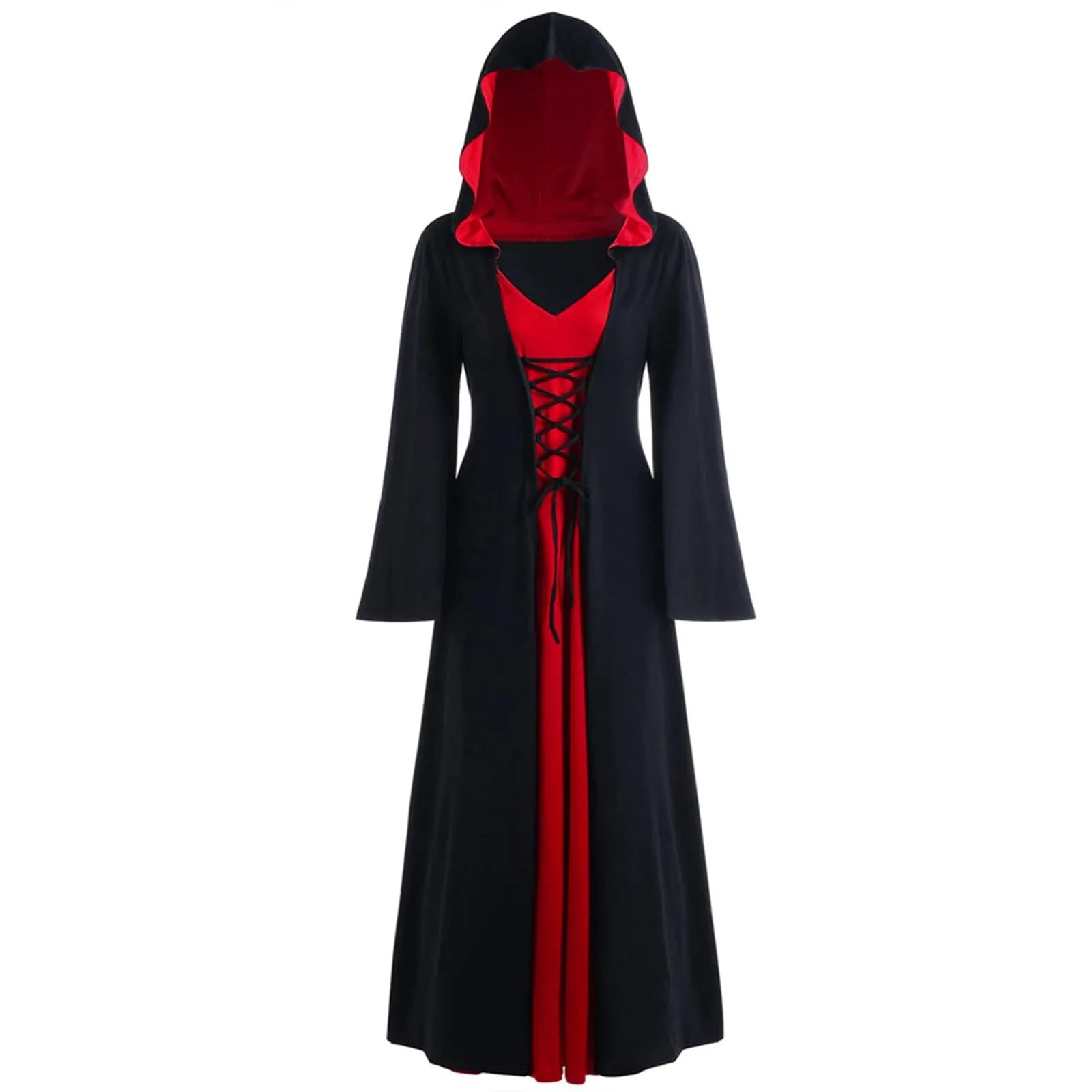 Costume Medieval Femme, Robe medievale femme, Robe Vintage Renaissance pour Halloween - Image 1