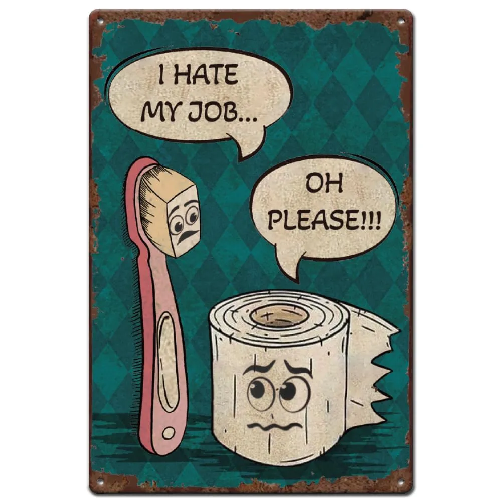 Affiche vintage - SUPERDANT Plaque Métal Brosse - Image 1