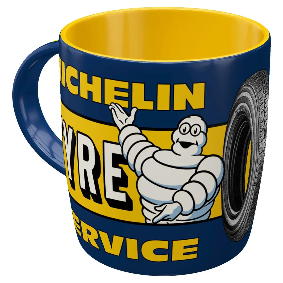 Tasse vintage - Nostalgic Mug Michelin Tyre Service céramique 330 ml - Image 1