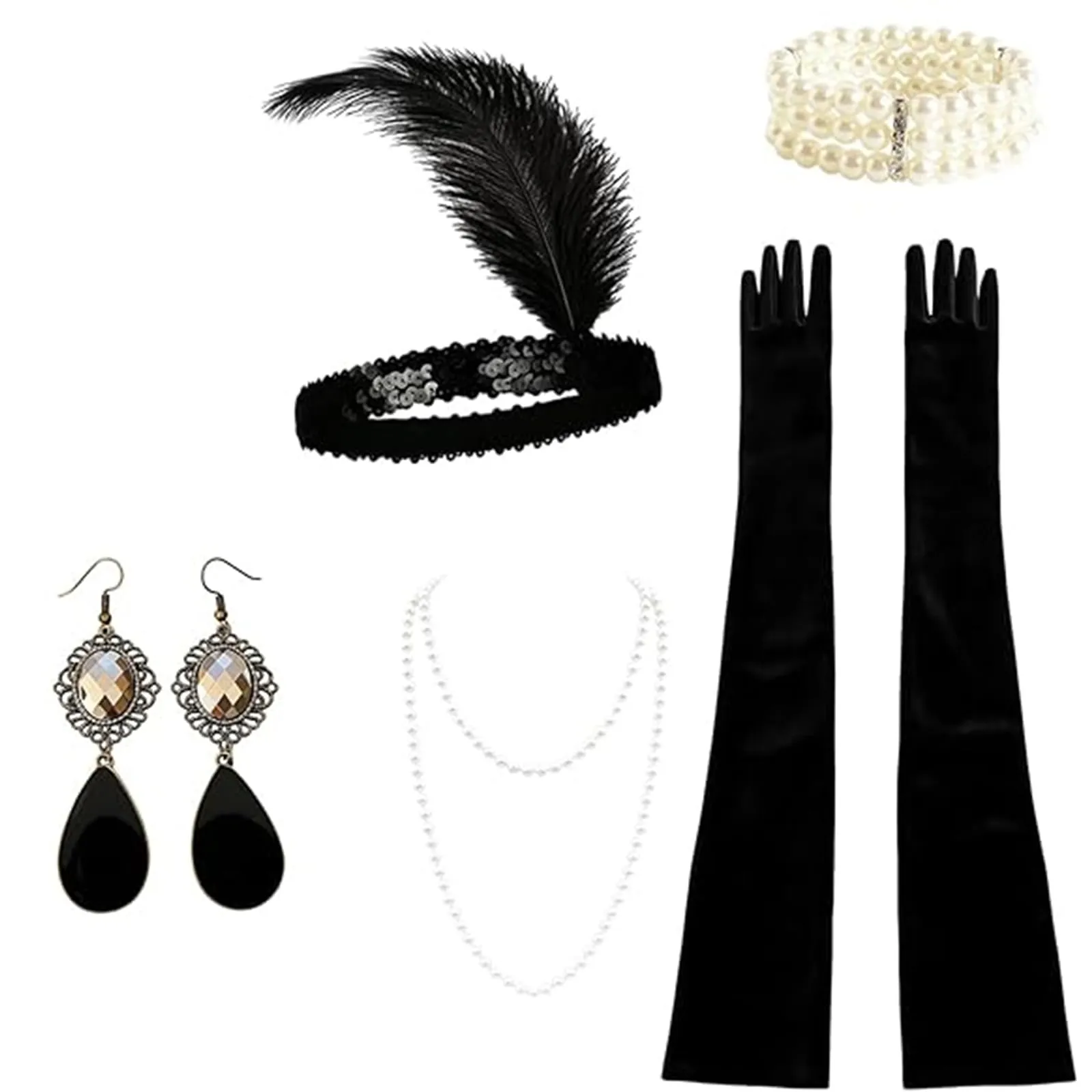 Robe vintage - Accessoires des Années 1920 - Image 1