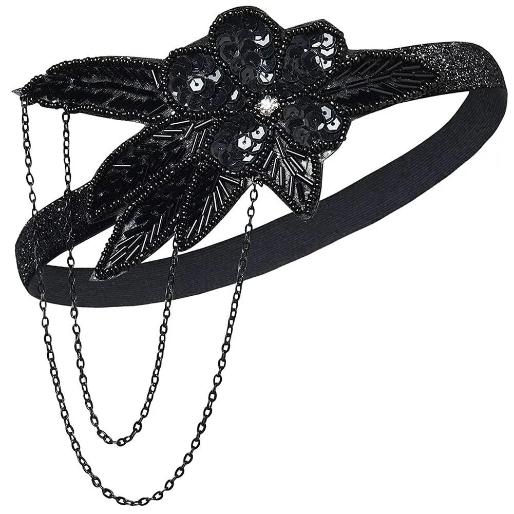 Robe vintage - Bandeau de Bal, Asudaro Bandeau de Fête Cosplay,bandeau Vintage - Image 1