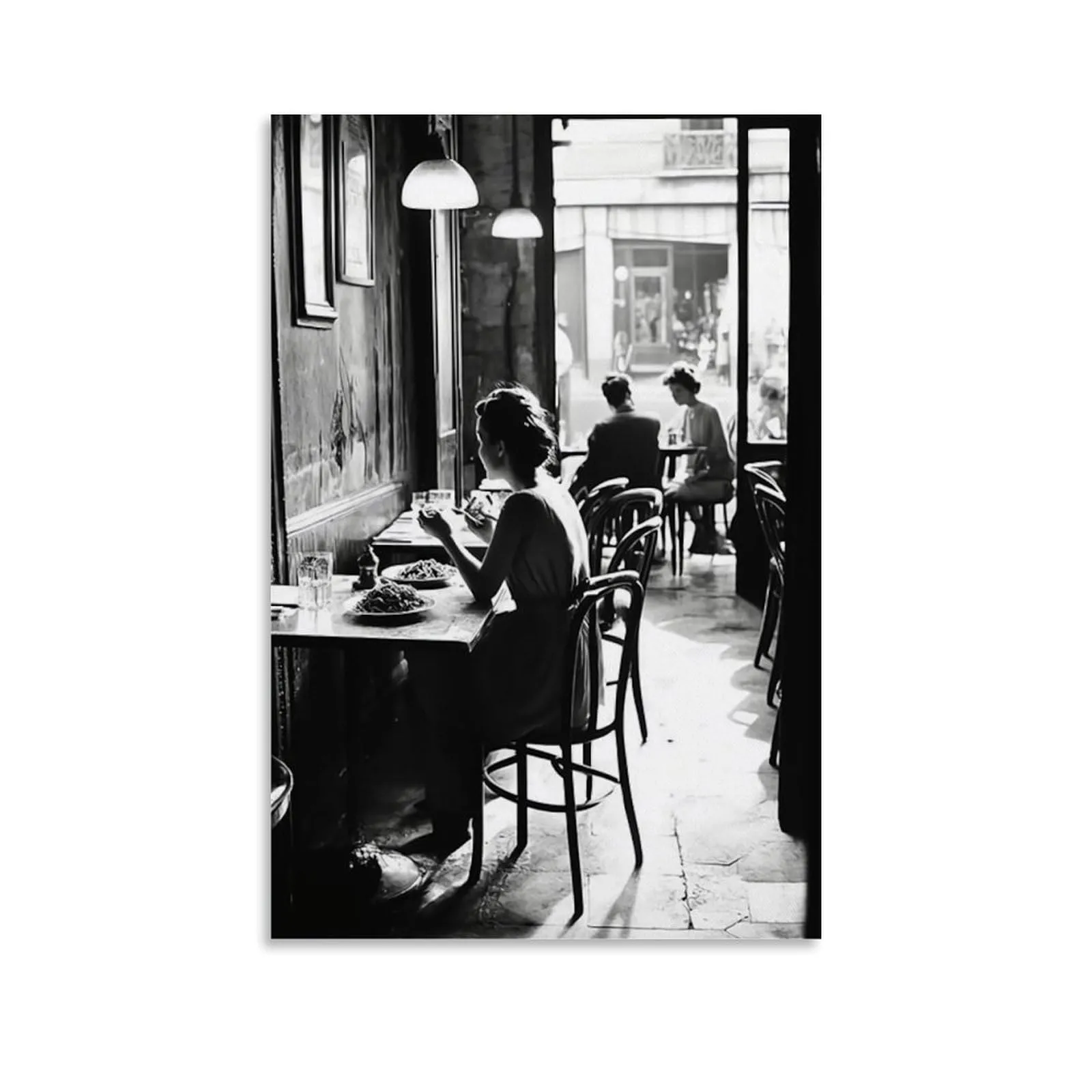 Affiche vintage - Décoration murale pour chambre à coucher – BAIYOUS - Image 1