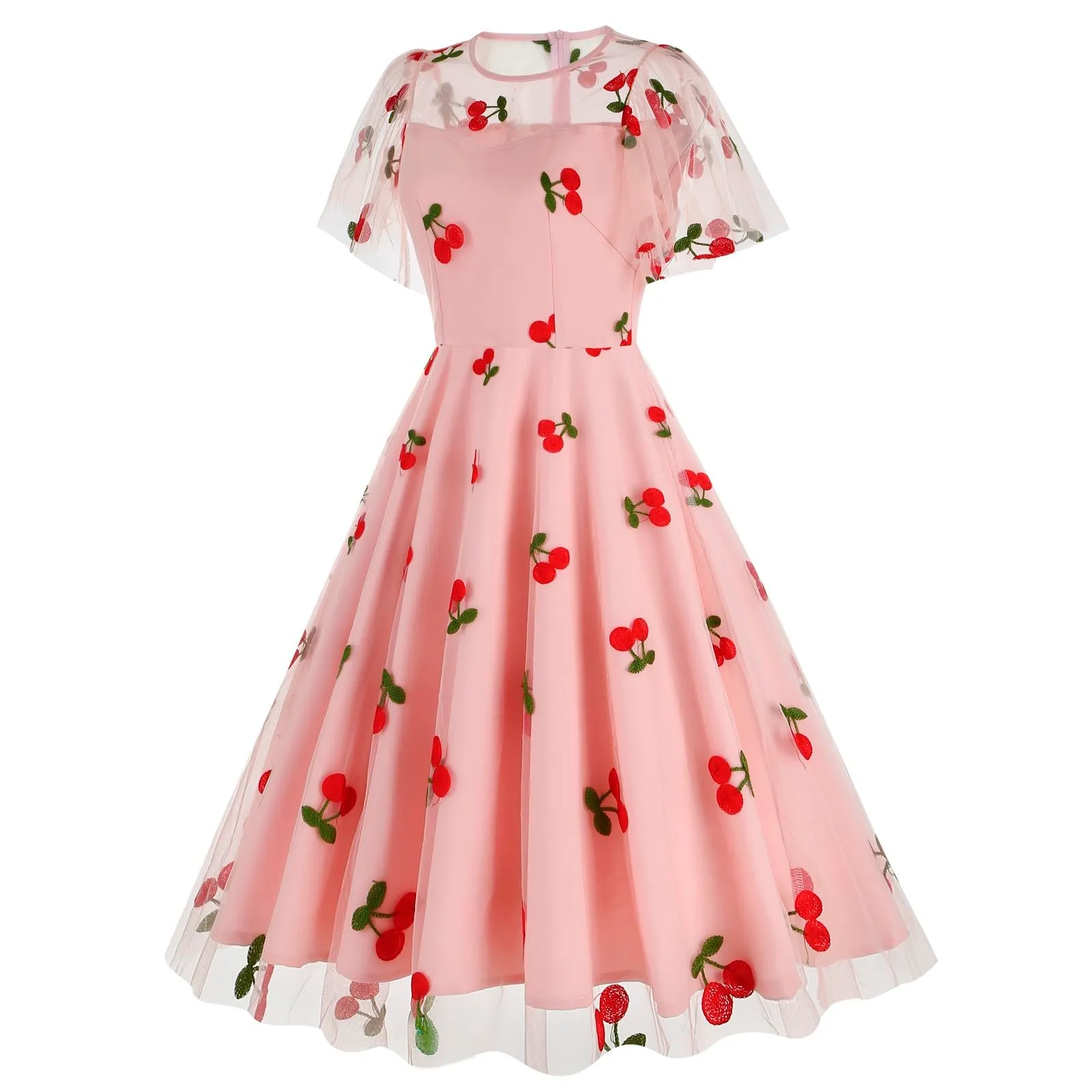 Robe vintage - Années 50 – Au genou – Robe – au genou - Image 1