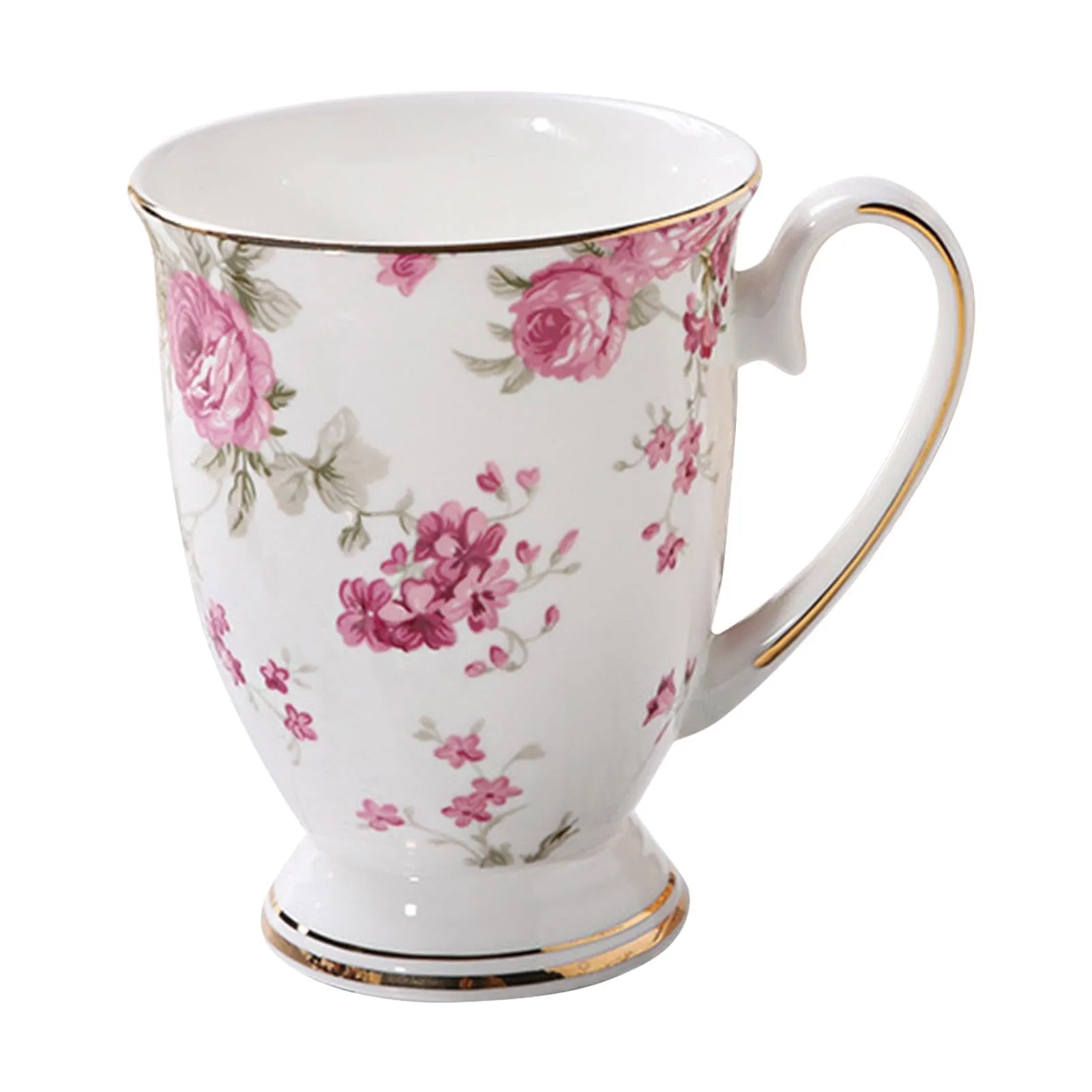 Tasse vintage - Mug Mug Fleurs céramique, porcelaine
