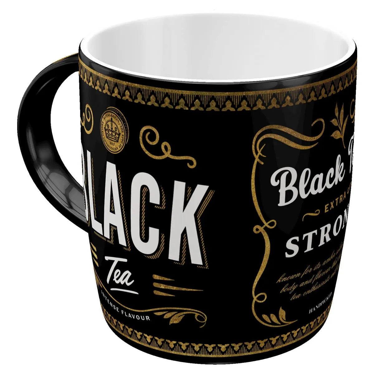 Tasse vintage - Nostalgic Mug Black Tea céramique 330 ml - Image 1