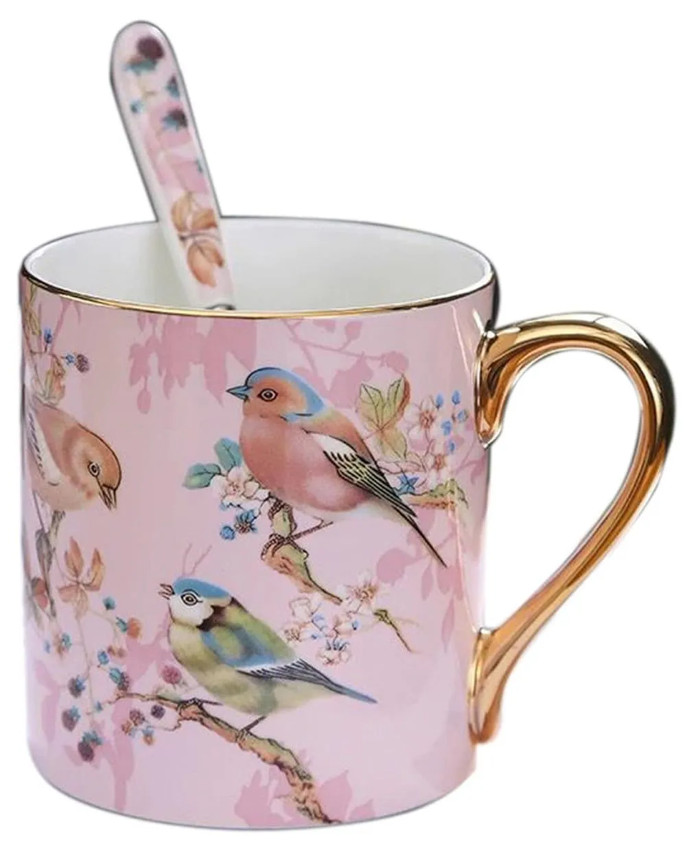 Tasse vintage - YBK Tech Mug rose porcelaine