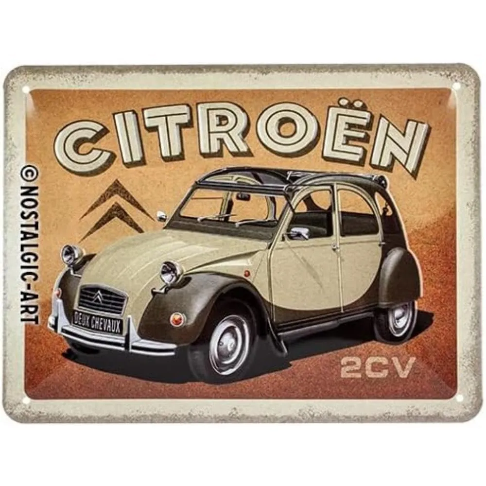 Affiche vintage - Citroën – Nostalgic – 15×20 cm - Image 1