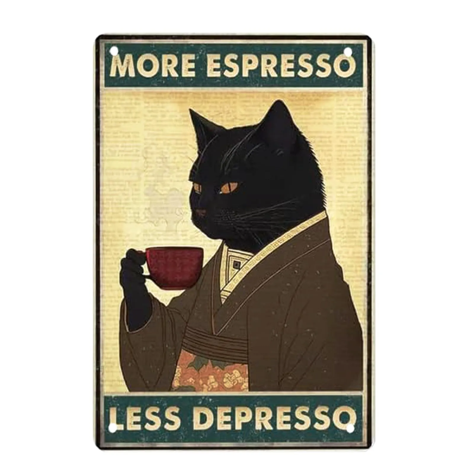 Affiche vintage - Café – Affiche – 30×20 cm - Image 1