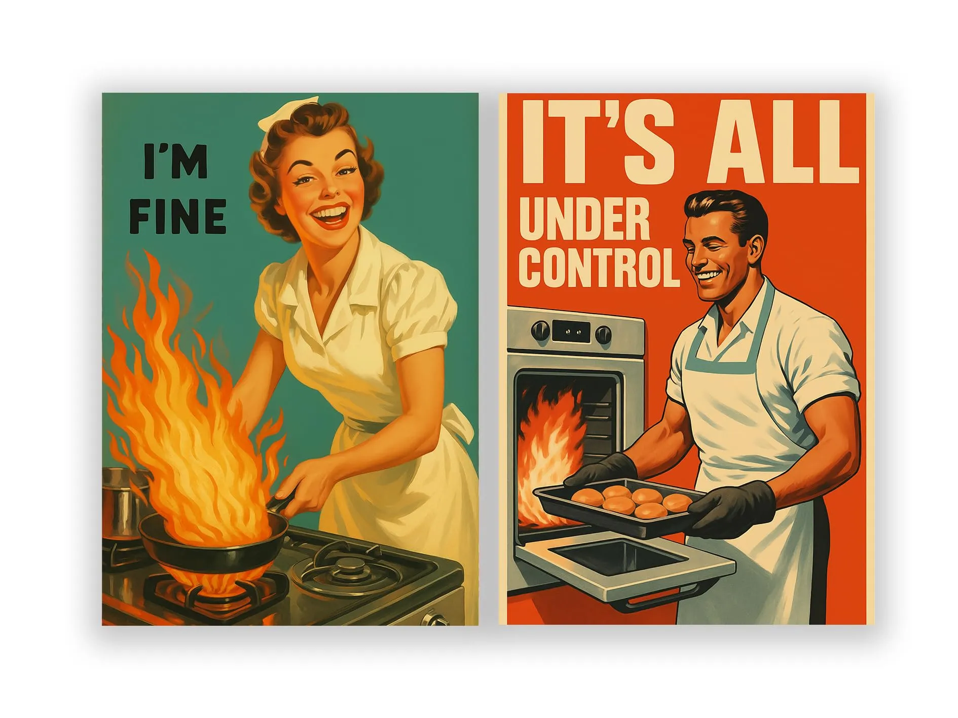 Affiche vintage - Cuisine – WBdesignz - Image 1