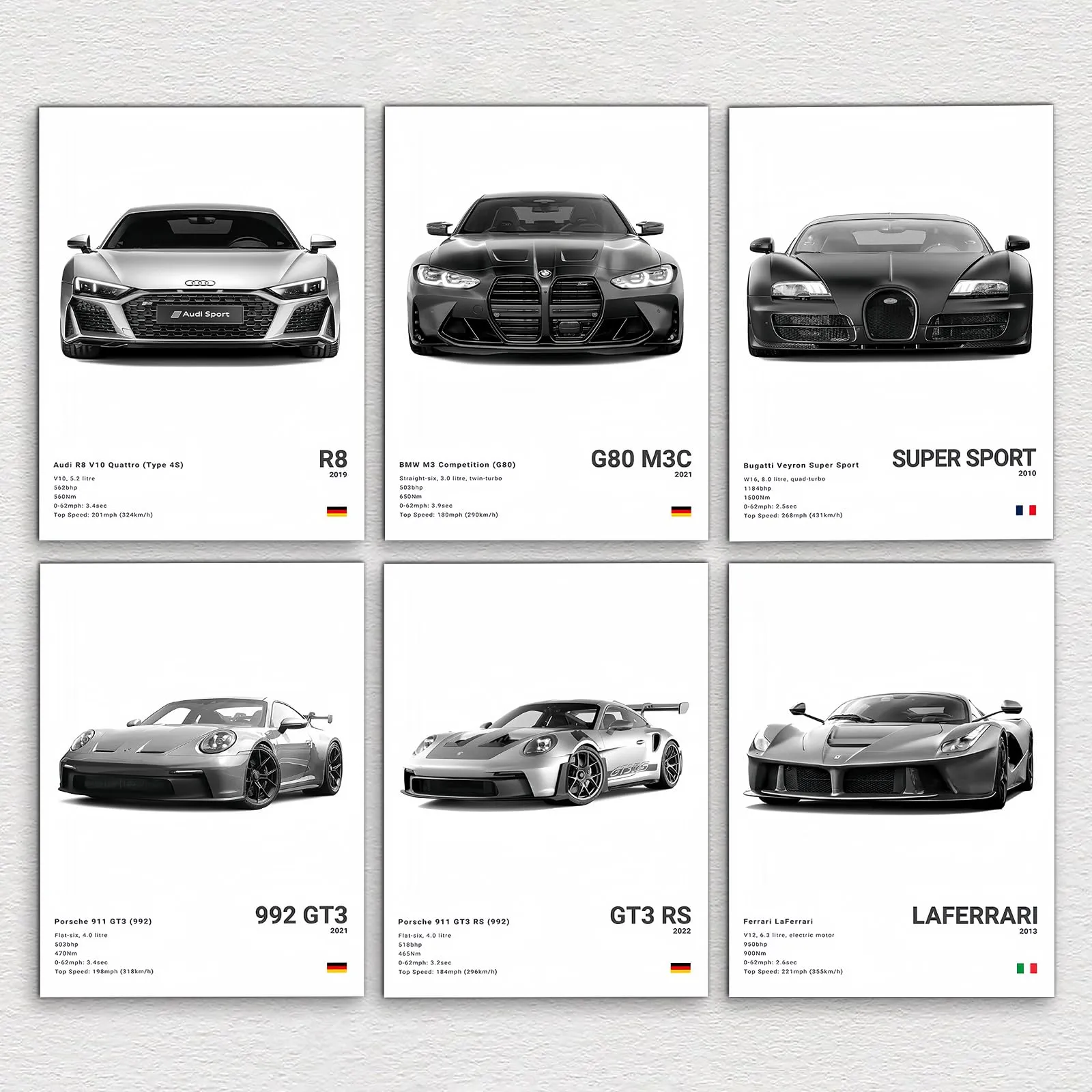 Affiche vintage - 20 x 25 cm – WANDGU – 20×25 cm - Image 1